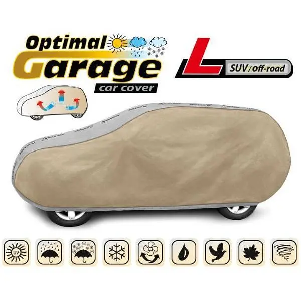 Тент автомобільний для джипа та мінівена Kegel-Blazusiak L 460x156 см Optimal Garage (5-4330-241-2092) - фото 7