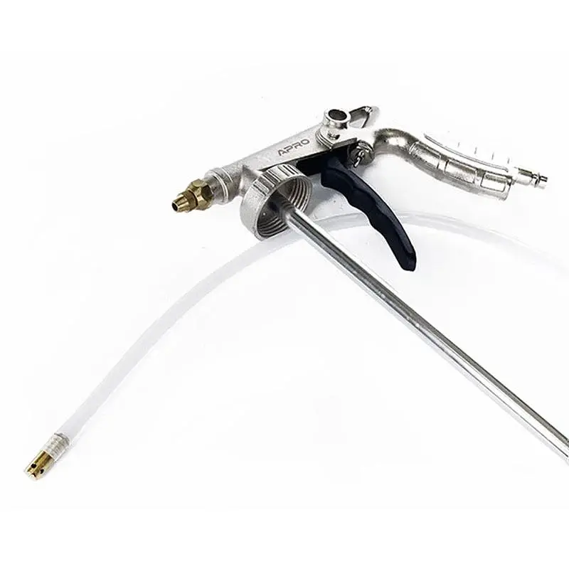 Пневмопістолет для гравітекса Apro 1/4" 4-6 бар з гнучкою насадкою 30412 - фото 3