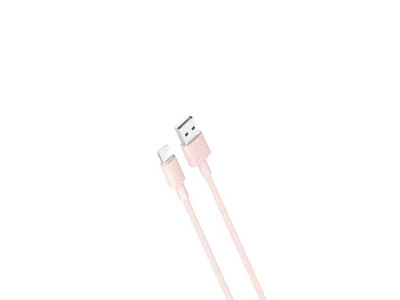 Кабель XO Type-C NB156 2.4A/1m Pink