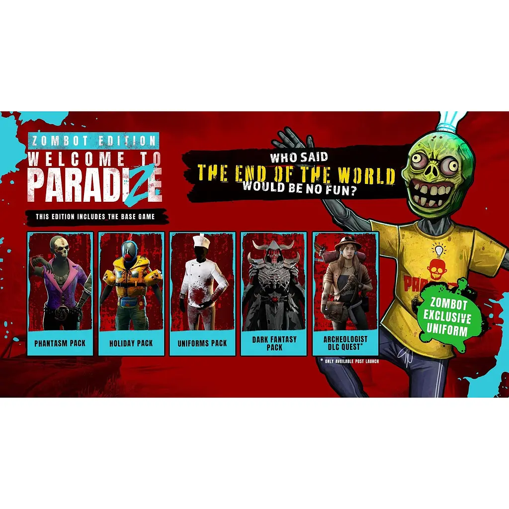 Ключ активації Microsoft Welcome to ParadiZe - Zombot Edition для Xbox Series S/X - фото 5