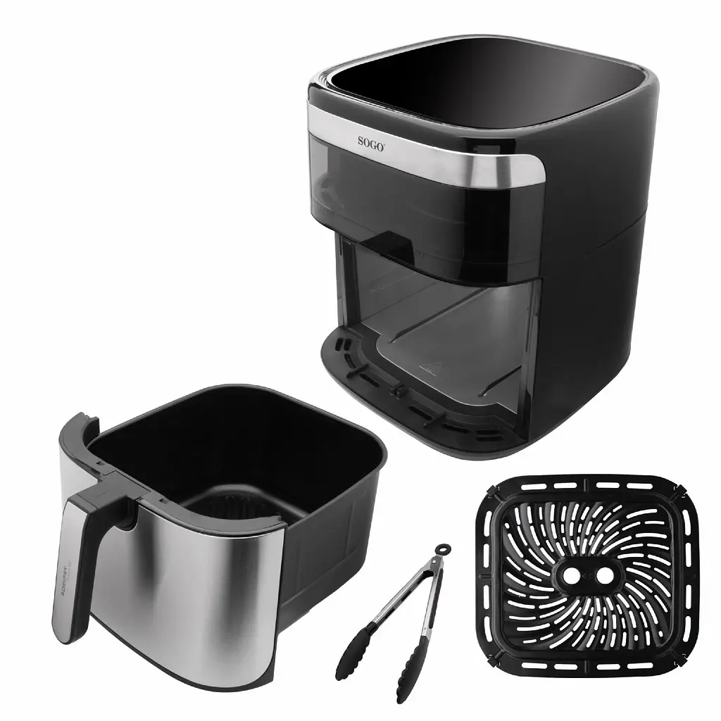 Мультипіч Sogo 10 л Сріблясто-чорний SS-10905 - фото 9