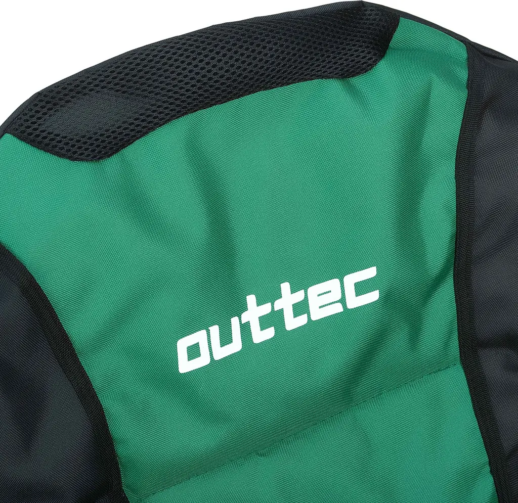Крісло туристичне розкладне Outtec з чохлом чорно-зелений - фото 10