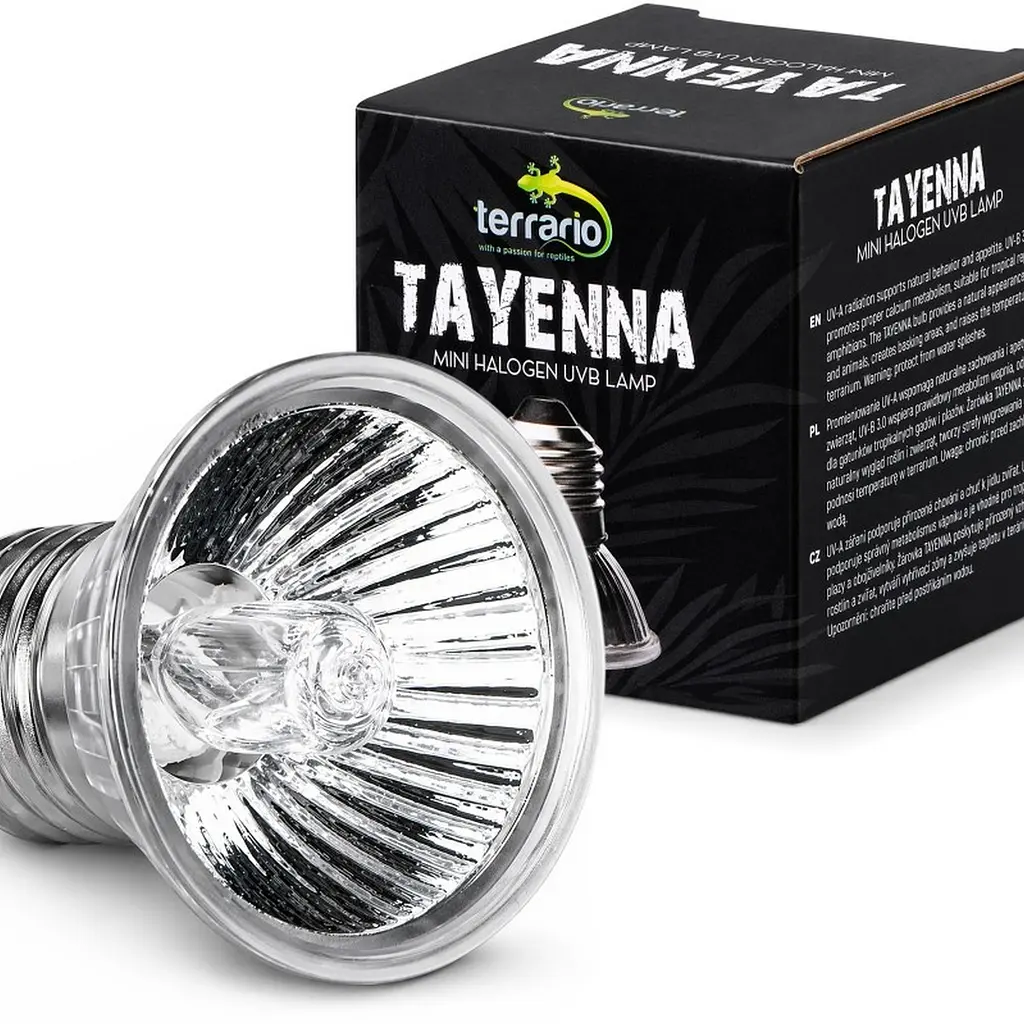 Лампа для тераріуму Terrario Tayenna 25W UVB 3.0 E27 для тропічних рептилій та амфібій - фото 8