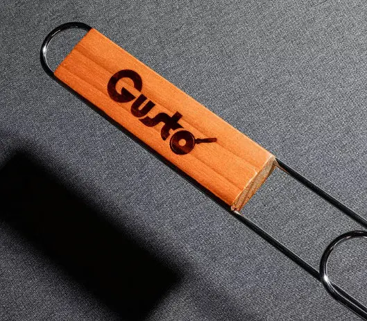 Решетка для гриля барбекю Gusto GT-7105 Time2Grill с ручкой из дерева для мангала - фото 5