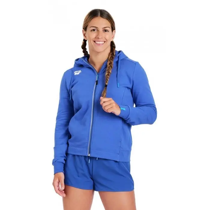 Кофта Arena Team Hooded Jacket Pan W M Royal Blue (1097-004895-800 M) - фото 3