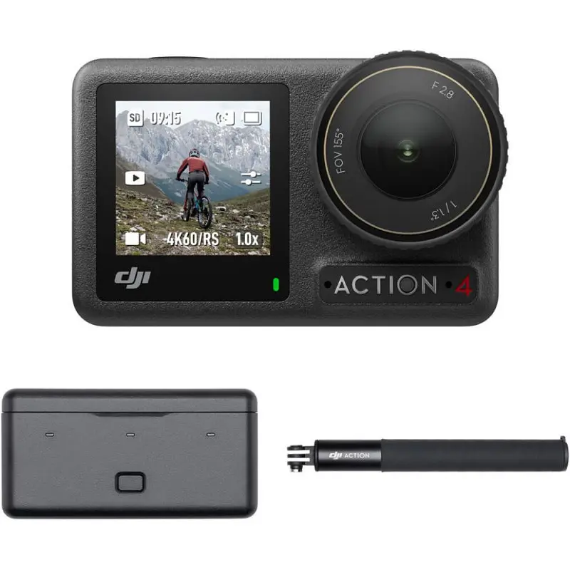Екшн-камера DJI Osmo Action 4 Adventure Combo (CP.OS.00000270.01) - фото 5