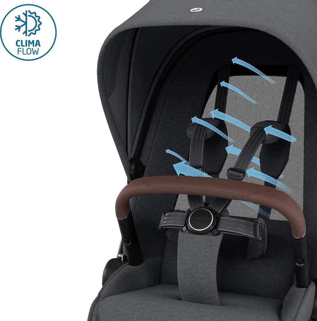 Коляска 2 в 1 универсальная Maxi-Cosi Fame Twillic Graphite (1920204110) - фото 15