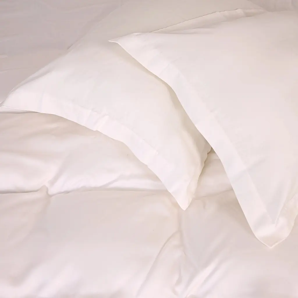 Постільна білизна MirSon Tencel №01 White 200 x 220 Євро (2200009368448) - фото 3