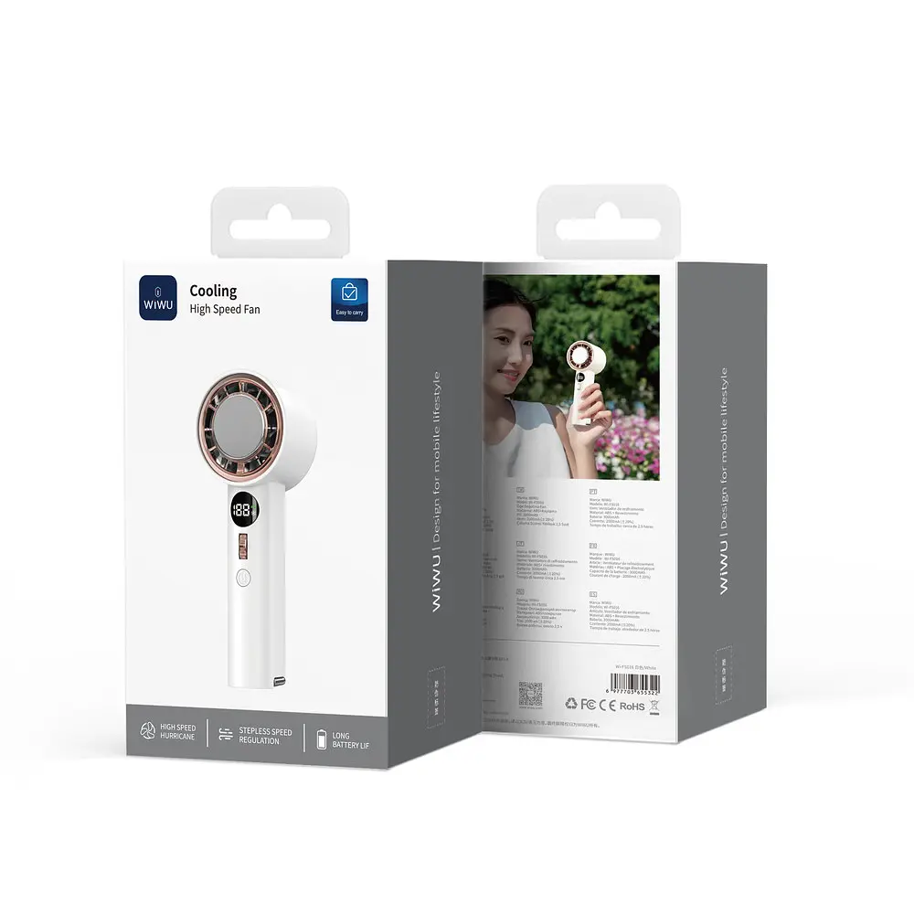 Вентилятор WIWU Cooling High Speed Fan Wi-FS016 Білий - фото 2
