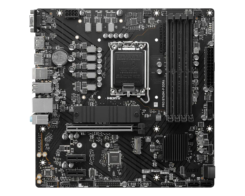 Материнська плата MSI B760M-P Pro DDR4 LGA 1700 (PRO B760M-P DDR4) - фото 2