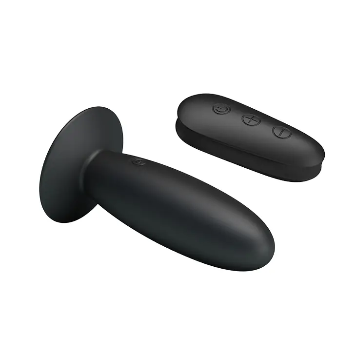 Анальна пробка з вібрацією MR Play Super Rower Remote Control Vibrating Anal Plug, чорна PRETTY LOVE BI-040045W-MR 103453 - фото 3