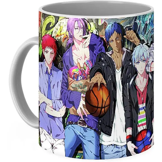 Кухоль GeekLand Kuroko no Basuke Баскетбол Куроко  KB.02.05 330 мл білий - фото 3