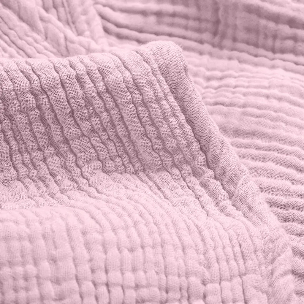Наволочка Cosas Baby blush муслінова 50х70 см світло-рожева (009Muslin_BabyBlush_50x70) - фото 5