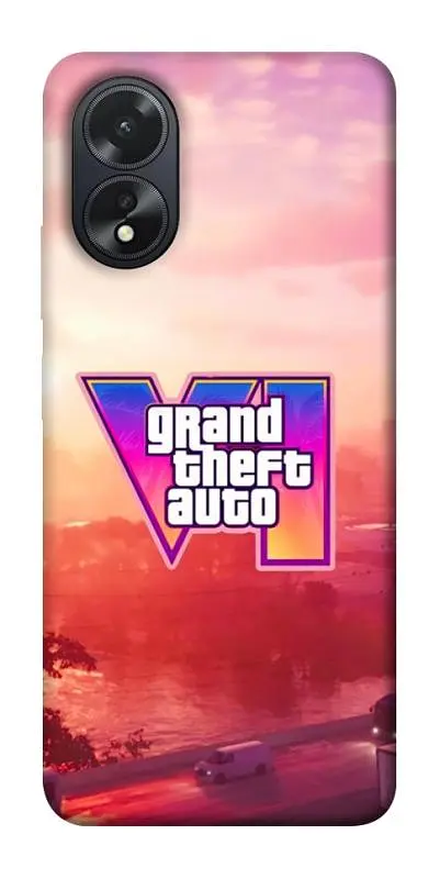 TPU чохол Demsky GTA VI Vice City для Oppo A38