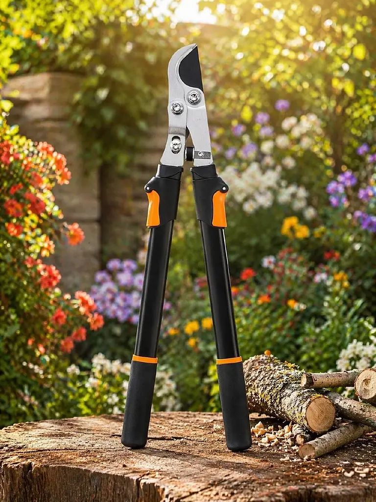 Набір Fiskars: Гілкоріз телескопічний Solid L13 + Лопата садова штикова Classic FSC - фото 2