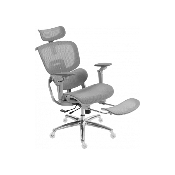 Офісне крісло GT Racer (B-816 White/Gray) - фото 8