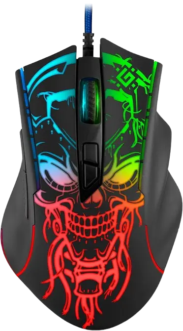 Миша Defender Bulletstorm GM-928 RGB Black (52928) - фото 2
