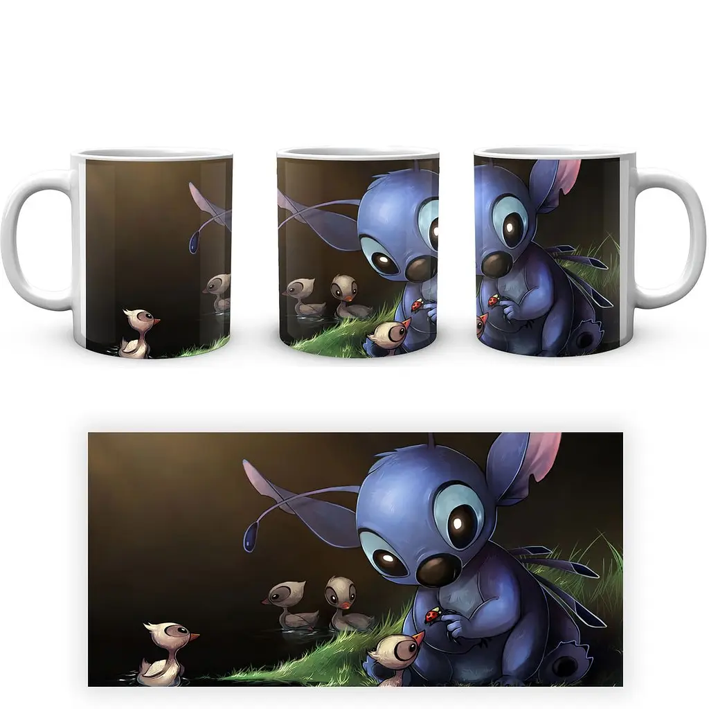 Кухоль GeekLand Lilo and Stitch Ліло і Стіч LS 02.07 330 мл білий - фото 4