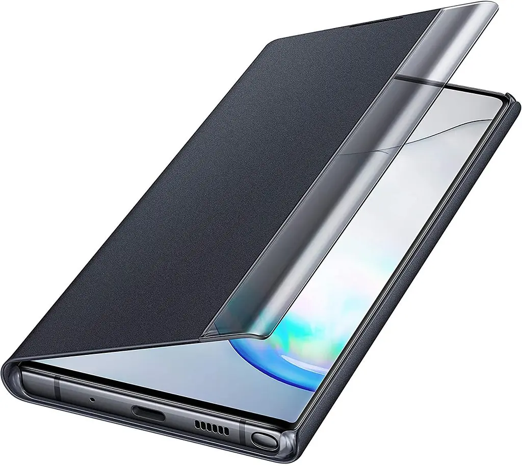 Чохол-книжка S-View Clear View Cover EF-ZN975CBEGRU для Samsung Galaxy Note 10 Plus Чорний - фото 3