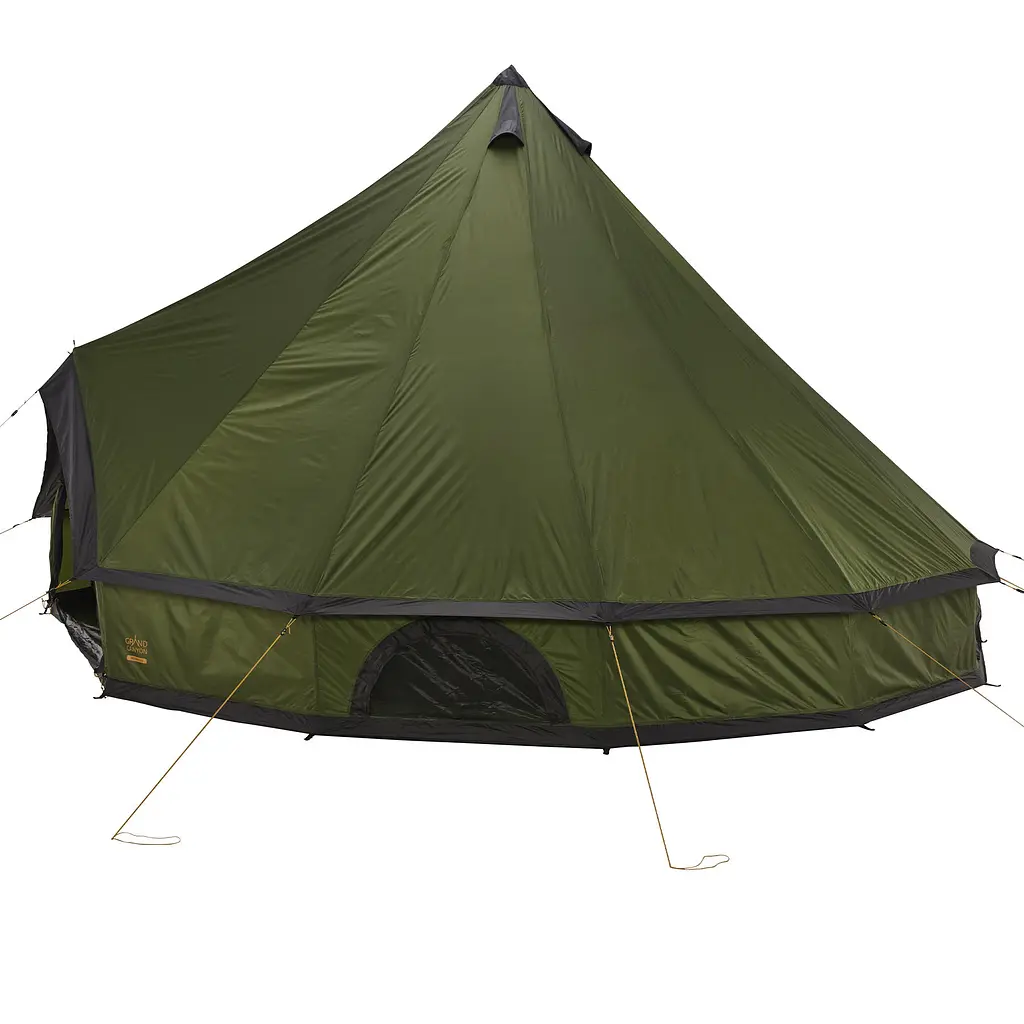 Палатка для кемпинга Grand Canyon Indiana 10 Capulet Olive (330013) 10 человек, Оливковый - фото 13