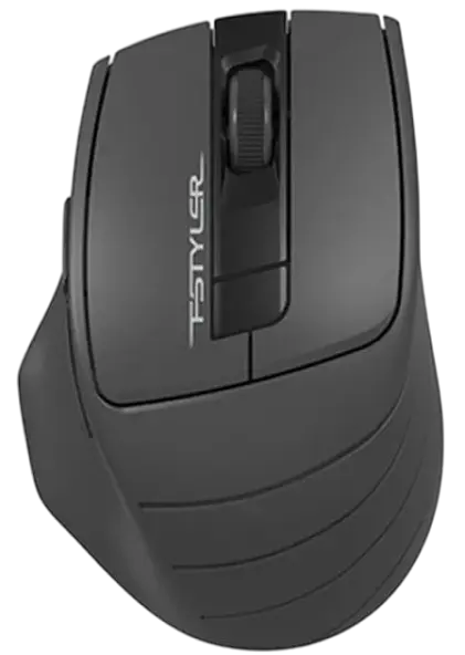 Миша бездротова A4Tech FG30 Black/Grey