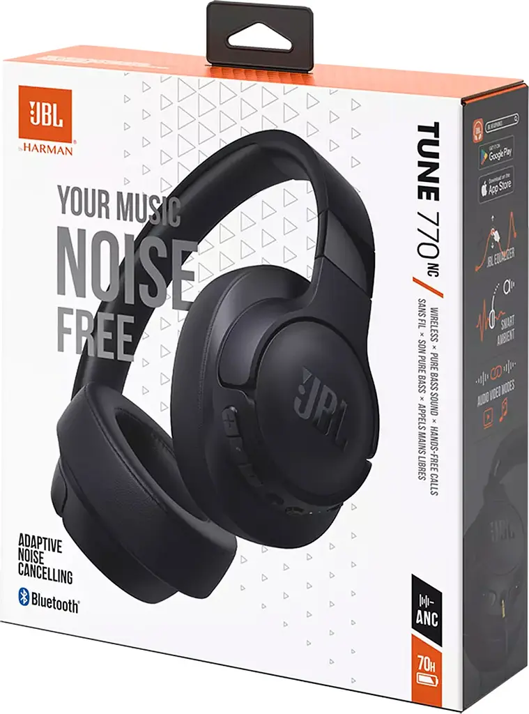 Навушники JBL Tune 770NC Black (JBLT770NCBLK) [88239] - фото 12