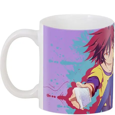 Кухоль GeekLand Без гри життя немає Game No Life NGNL 02.22 330 мл білий - фото 3