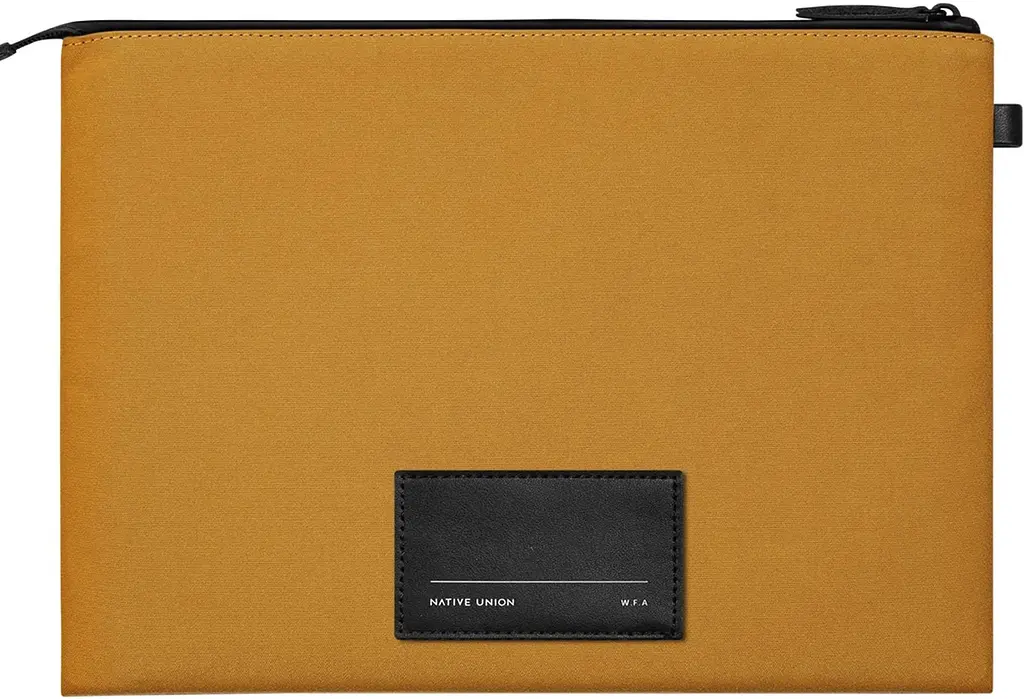 Чохол для ноутбука Native Union W.F.A Stow Lite Sleeve Case Kraft for MacBook Pro 16" гірчичний (STOW-LT-MBS-KFT-16) - фото 2