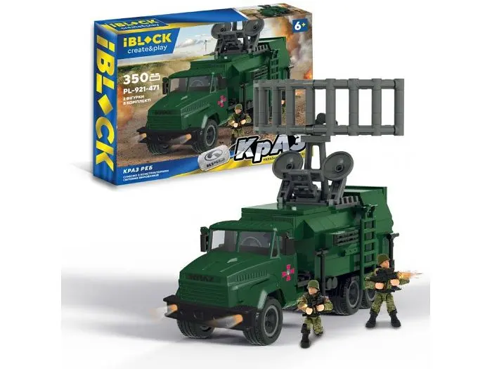 Конструктор КрАЗ РЕБ, iBlock (PL-921-471), 350 дет.