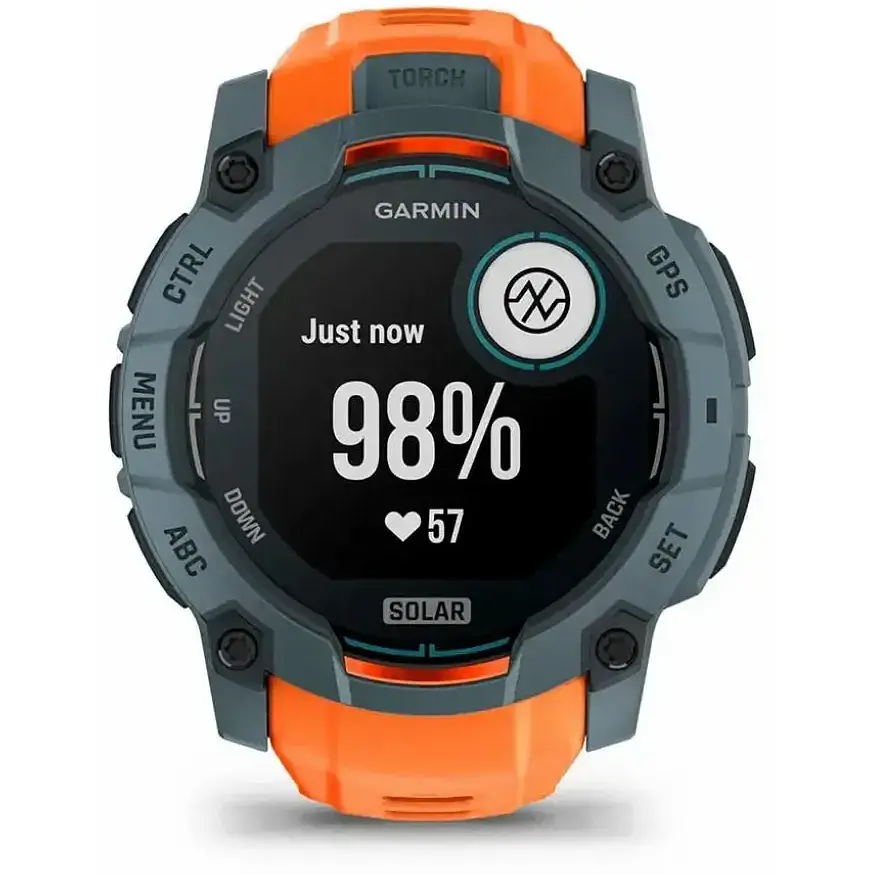 Смарт-годинник Garmin Instinct 3 50 mm Solar Twilight with Solstice Band (010-02935-01) - фото 1