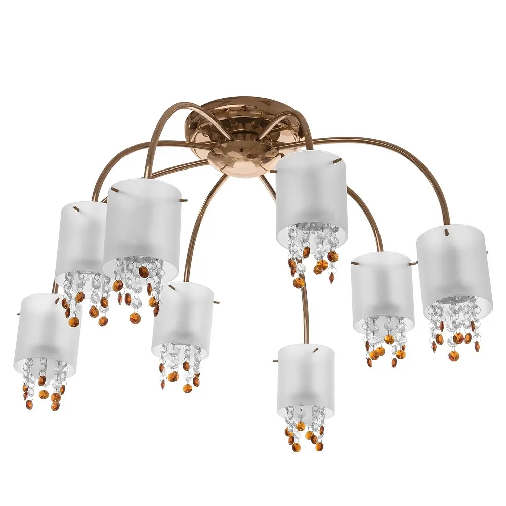 Люстра стельова Brille E14 40W G (BCL-153C/8) - фото 1