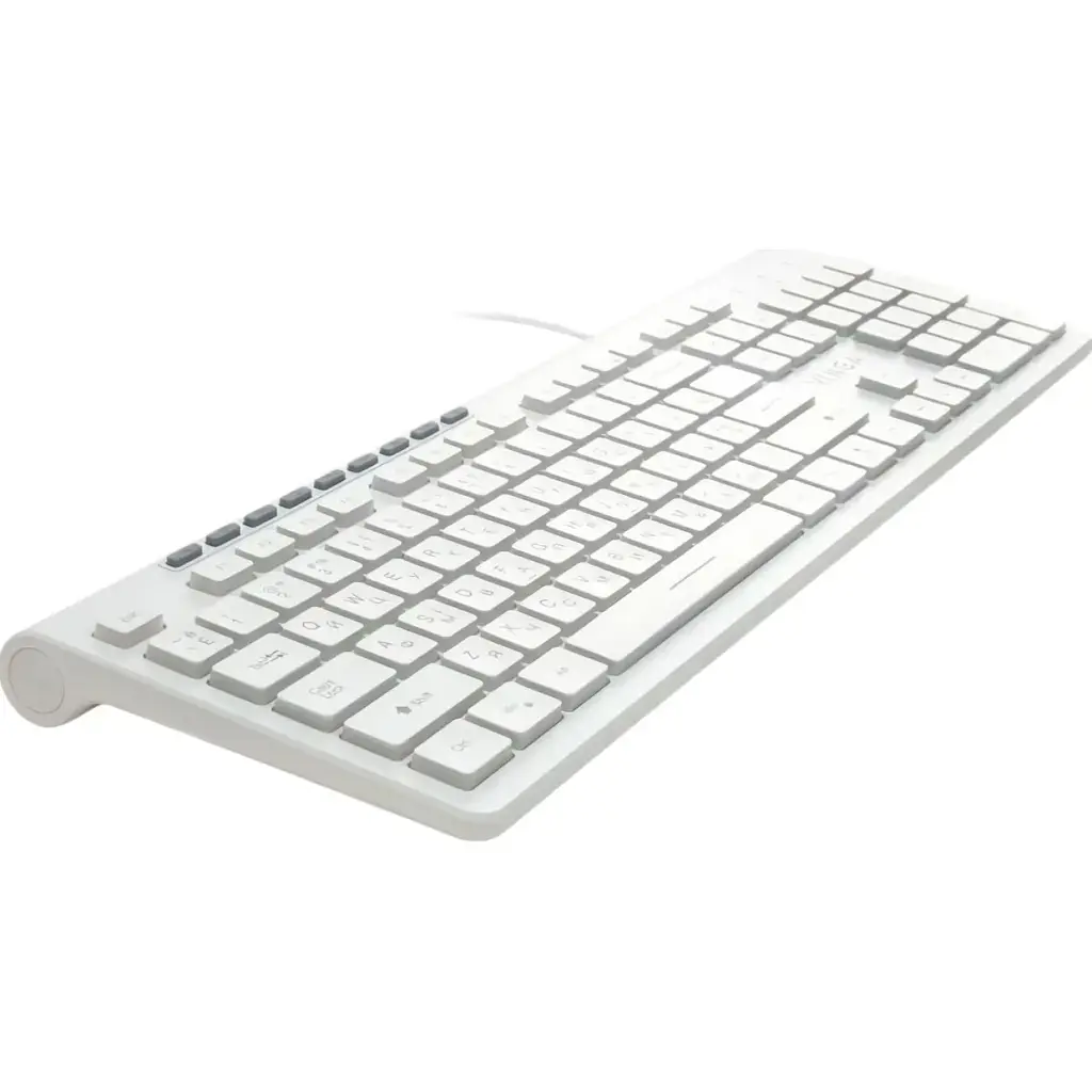 Клавиатура Vinga KB-460 White [128777] - фото 4