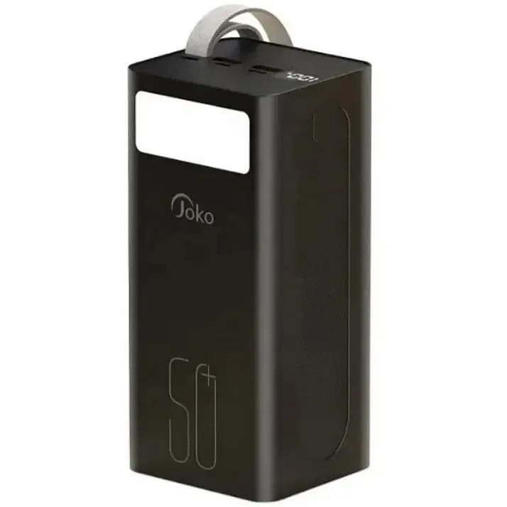 Аккумулятор портативный - внешняя батарея Joko J10 50000 mAh PD 20W QC 3.0 18W черная - фото 1