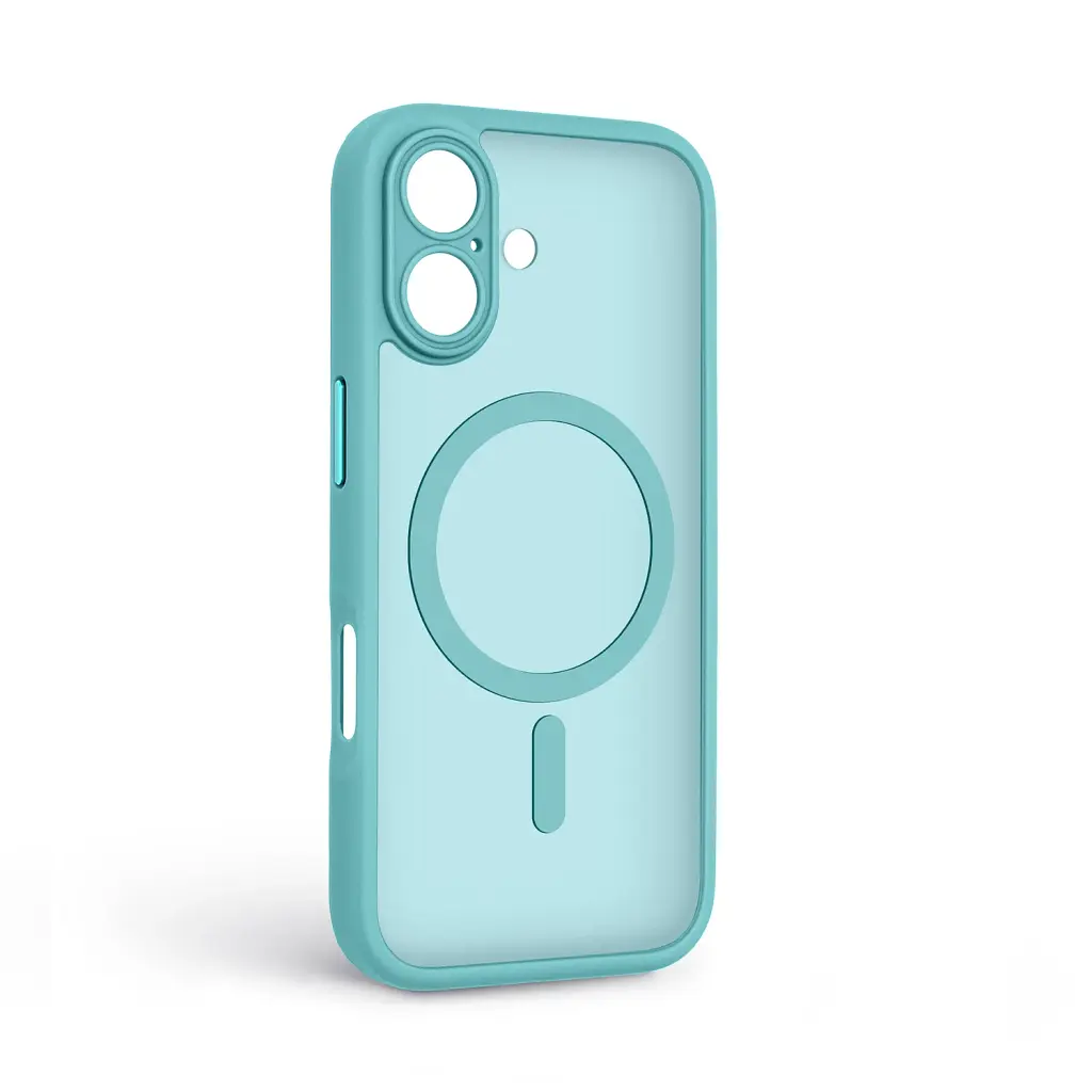 Чохол-накладка ArmorStandart Lush MagCase для Apple iPhone 17 MagSafe Turquoise - фото 2