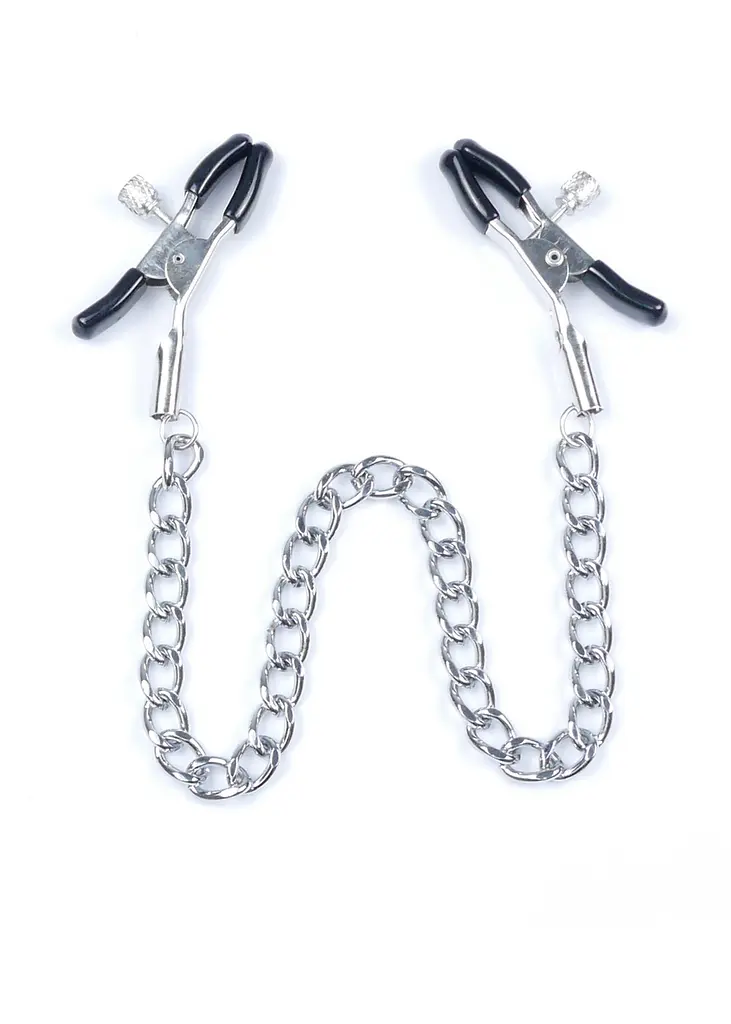 Затискачі для сосків Exclusive Nipple Clamps No.7 з ланцюжком