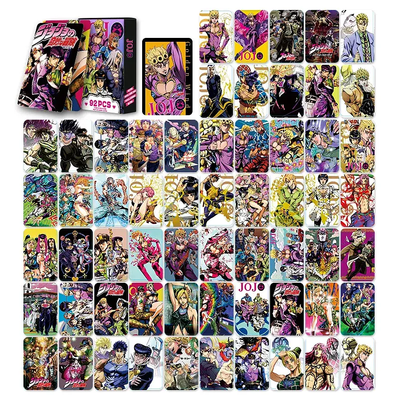 Ломо Карти Неймовірні пригоди ДжоДжо JoJo's Bizarre Adventure 30 карт LC JJBA 01 - фото 2