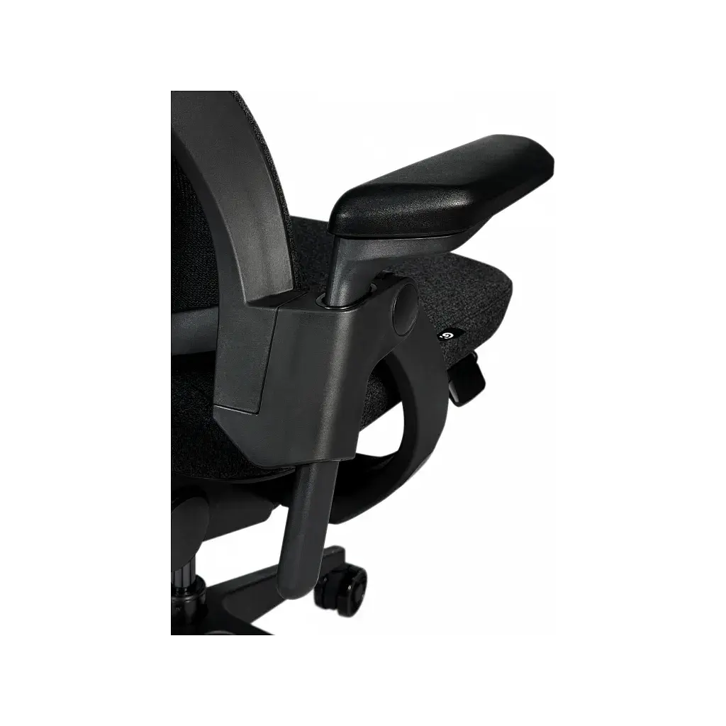 Офісне крісло GT Racer B-6314 Black (B-6314 Fabric Black/Black) - фото 10