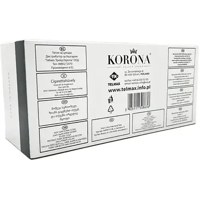 Гільзи для цигарок Korona Slim White 250 шт. - фото 3
