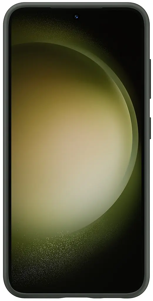 Оригінальний силіконовий чохол для Samsung Galaxy S23 Plus (6.6") Samsung Silicone Case EF-PS916TGEGRU Khaki - фото 4