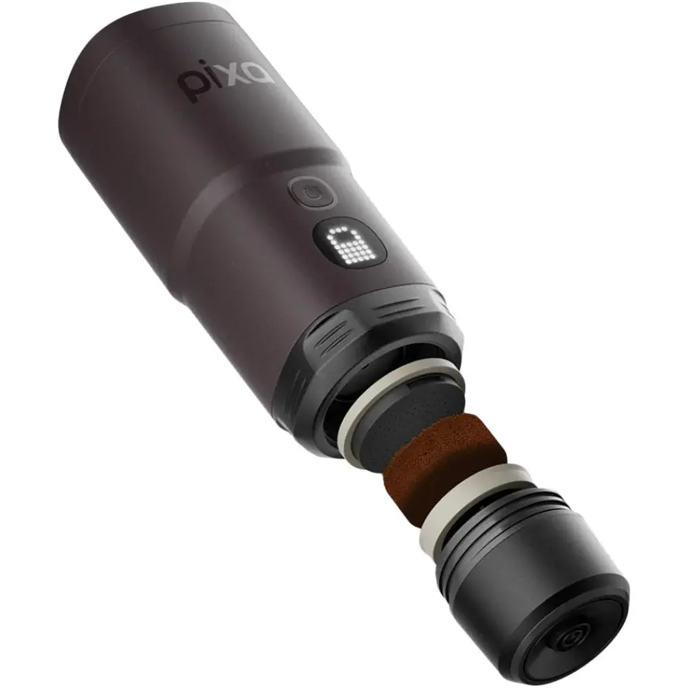Кавоварка Wacaco Pixapresso dark burgundy - фото 11