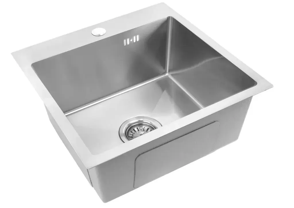 Кухонна мийка Rea Leo 40 400x450 мм nickel brushed ZLE-06000