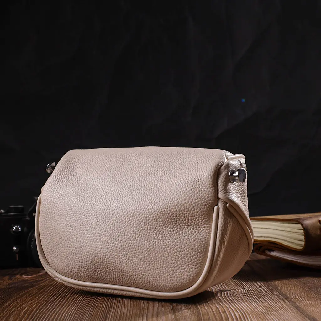 Жіноча шкіряна сумка Vintage 20х13х8.5 см sum0022715 - фото 7