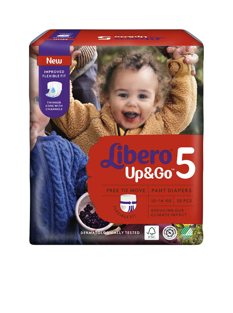 Підгузки-трусики Libero Up&Go 5 (10-14 кг), 20 шт. - фото 2