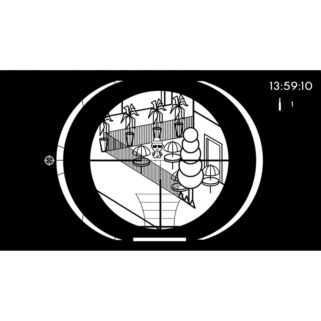 Ключ активации Microsoft Geometric Sniper - Blood in Paris для Xbox One/Series S/X - фото 6