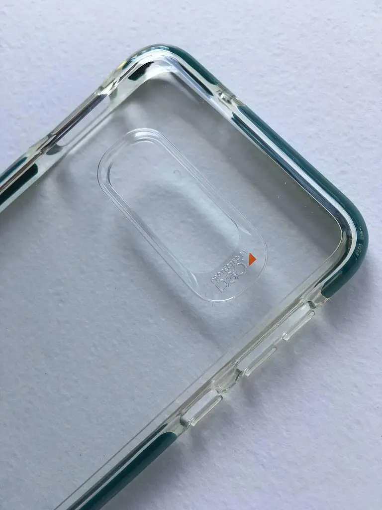 Протиударний прозорий чохол GEAR4 Piccadilly D3O з антимікробним покриттям для Samsung Galaxy S10e Clear Black - фото 5