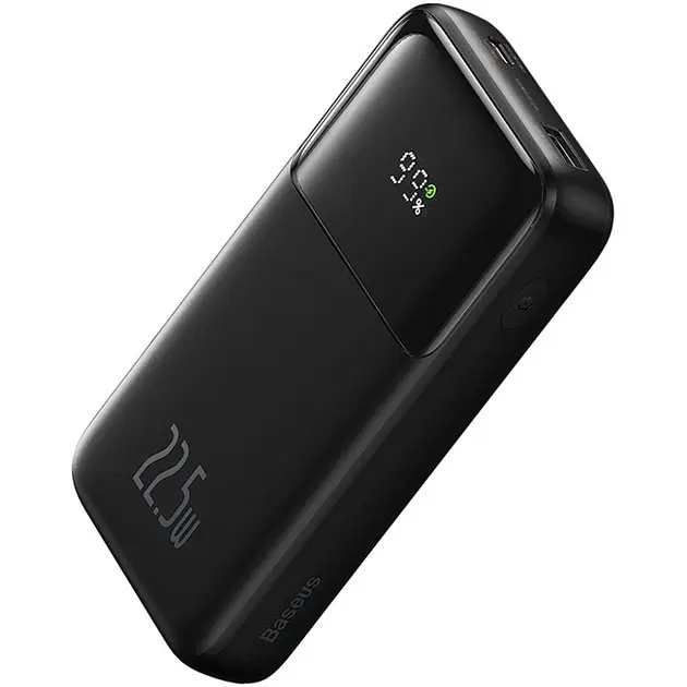 Внешний аккумулятор Baseus Comet Series 20000mAh 22.5W портативный аккумулятор 2024 черный - фото 3