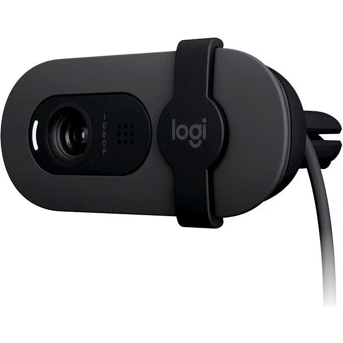 Веб-камера Logitech BRIO 100 Graphite (960-001585) [96682] - фото 3