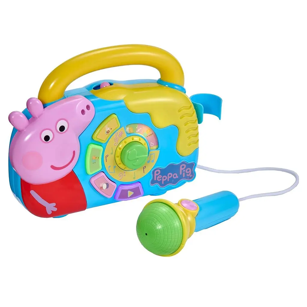 Музична іграшка PEPPA - БУМБОКС ПЕППИ Peppa Pig 1684914 - фото 3