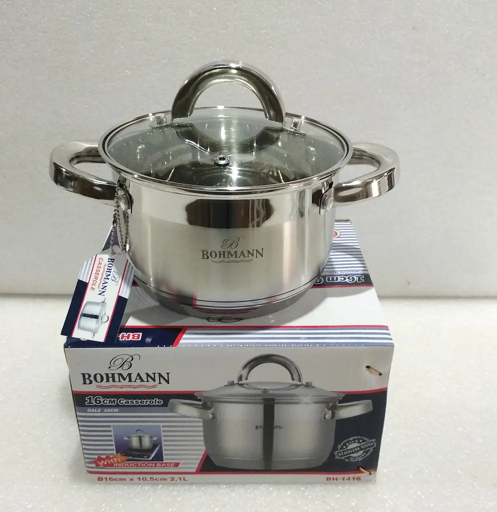 Каструля Bohmann BH-1416 16см 2,1 л - фото 3