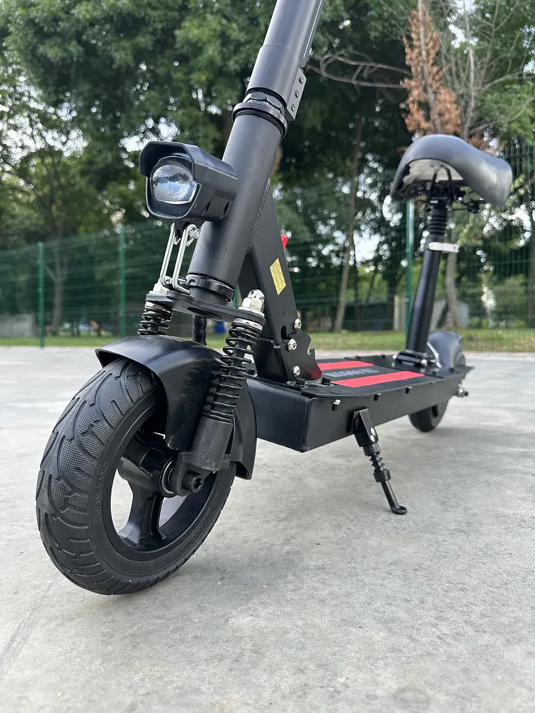 Электросамокат с сиденьем KUGOO M2 500W 11Ah черный - фото 10